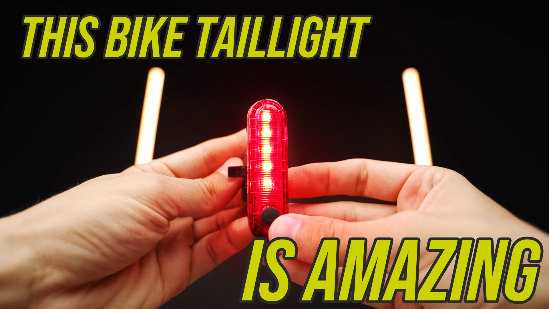 BLITZU 2023 USB-C Rechargeable Bike Tail Light 2 Pack | Cyborg