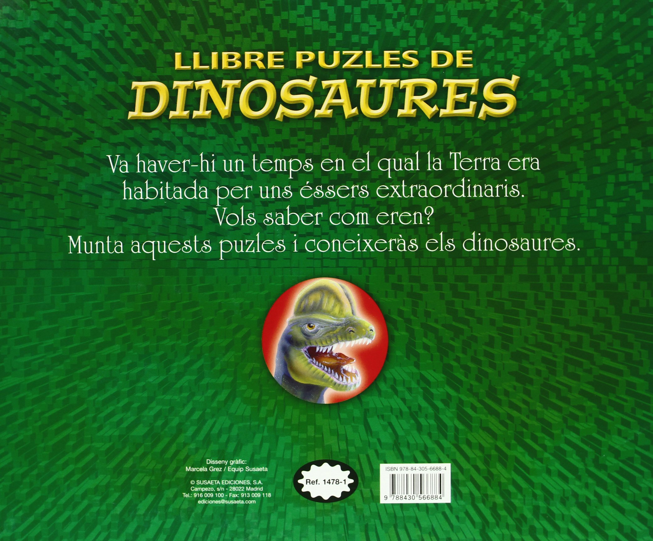 Puzles De Dinosaures (Verde)