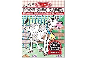 Melissa & Doug My First Water Color Book for Toddlers Ages 2-4