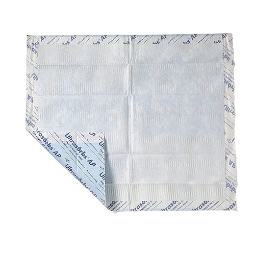 Medline Ultrasorbs AP Drypads cubiertas protectoras desechables muy absorbentes para el cuidado de la incontinencia 10 unidades de 30 x 36pulgadas Medline Ultrasorbs AP Drypads cubiertas protectoras desechables muy absorbentes para el cuidado de la incontinencia 10 unidades de 30 x 36pulgadas