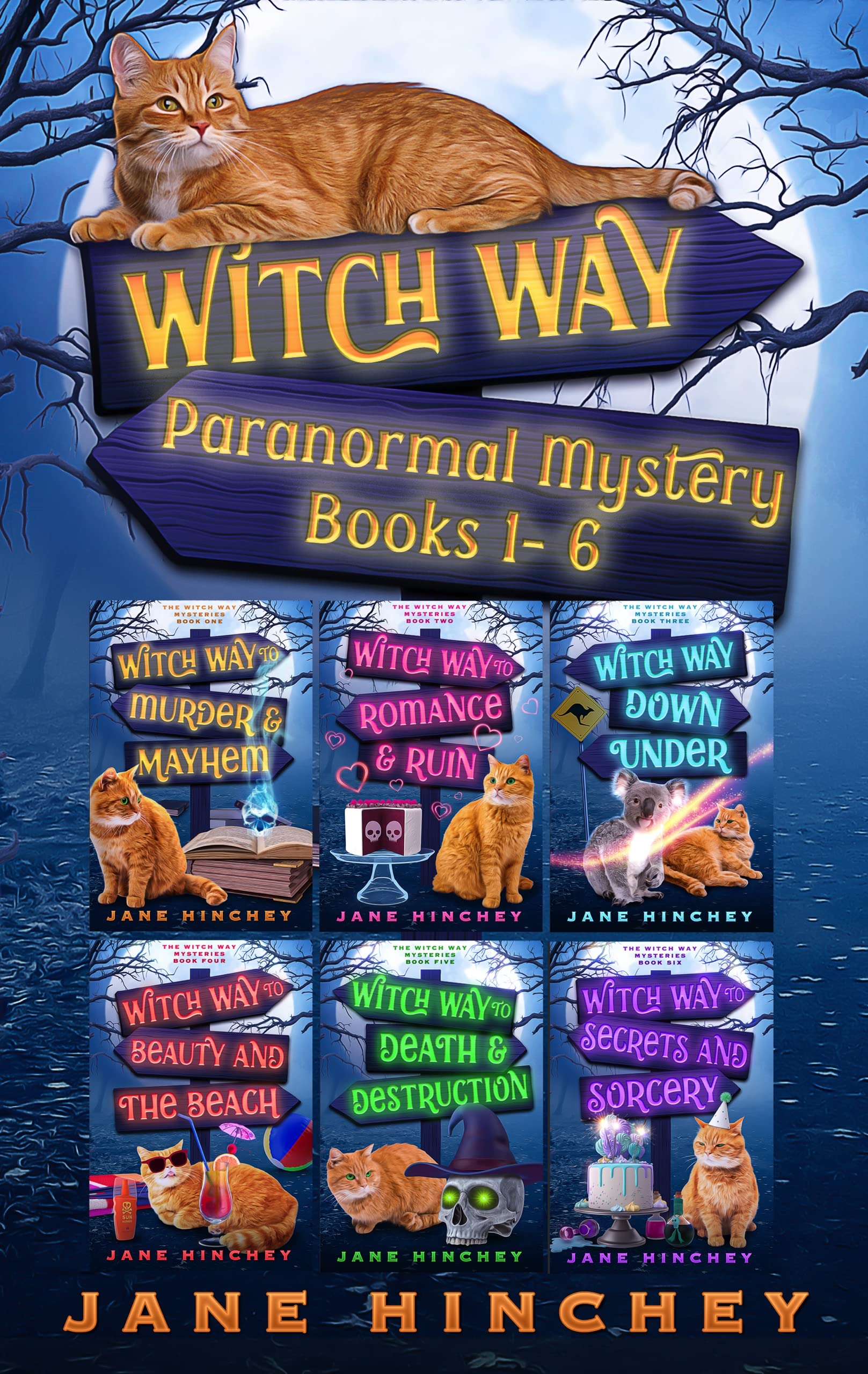 Cover of The Witch Way Collection: Books 1-6