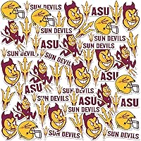 Vista 24 de Texas TECH University - Paquete variado de 50 calcomanías de vinilo grandes de lujo para laptop, botella de agua, álbumes de recortes, tableta