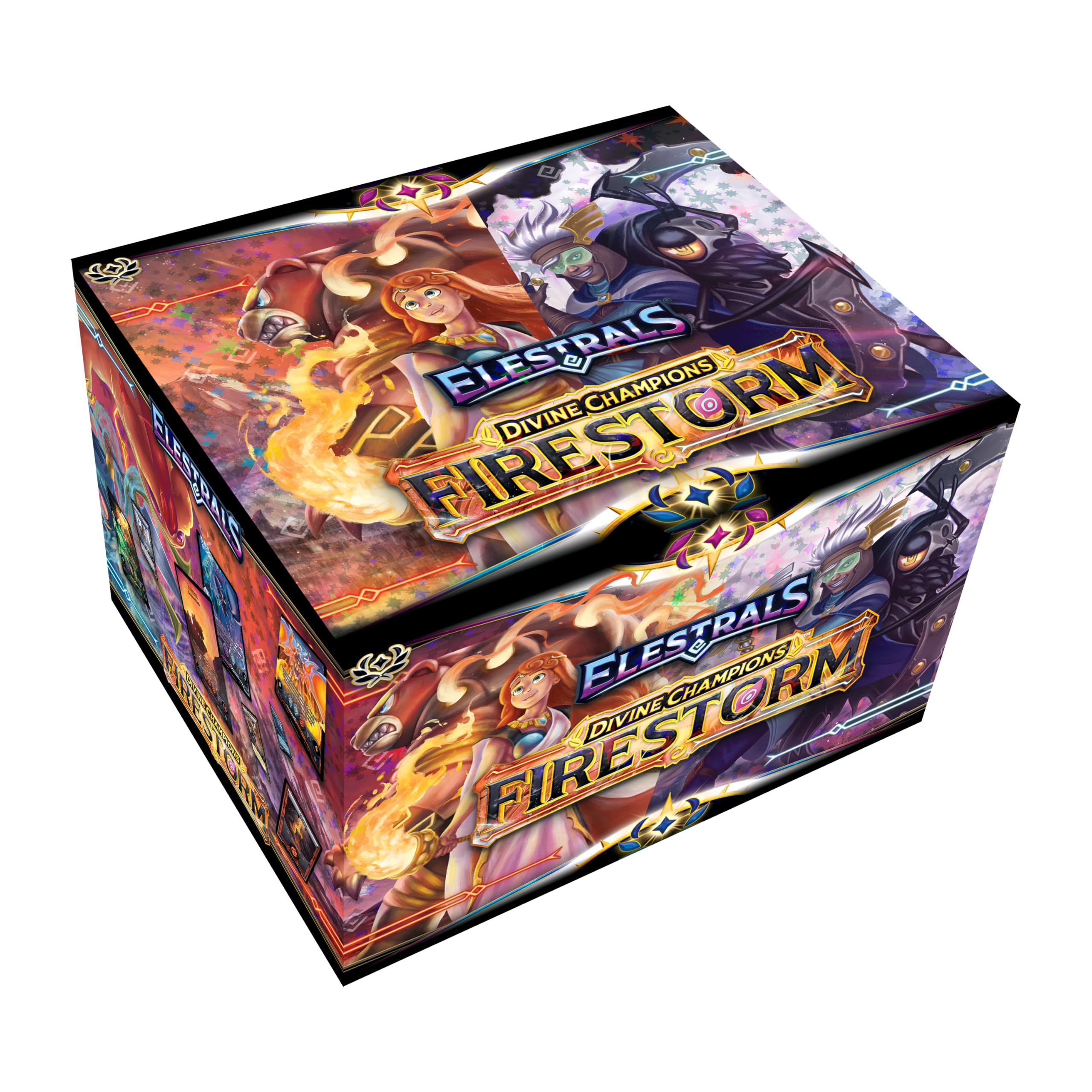 Amazon.com: Elestrals TCG: Divine Champions - Firestorm Booster Display Box 