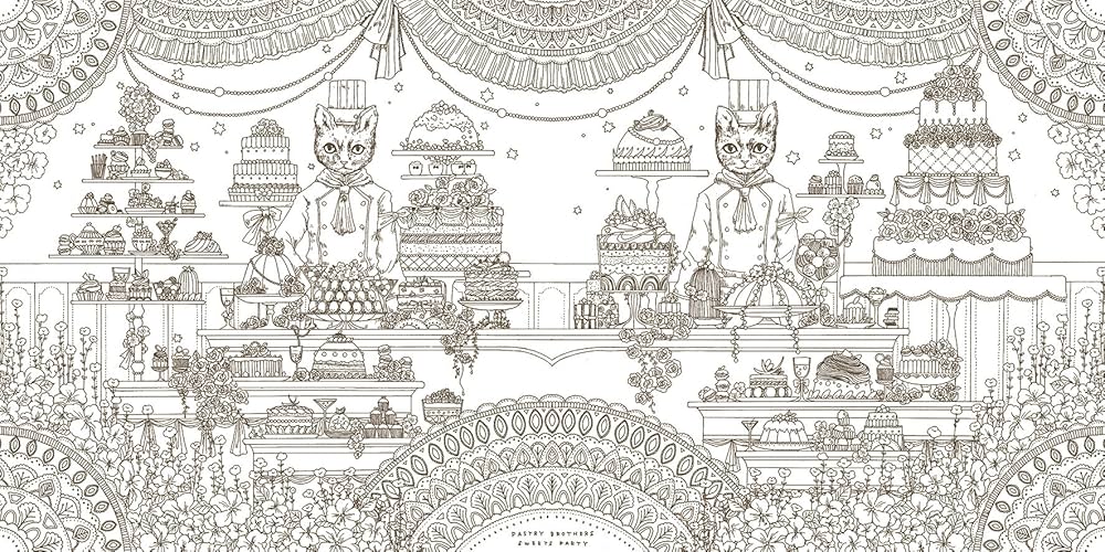 おしゃれな塗り絵BOOK アリスの不思議かわいい物語 | 手塚