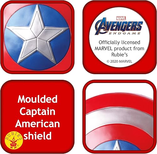 Miniatura 3 de Rubie's Marvel Avengers Endgame Captain America Escudo de 12"