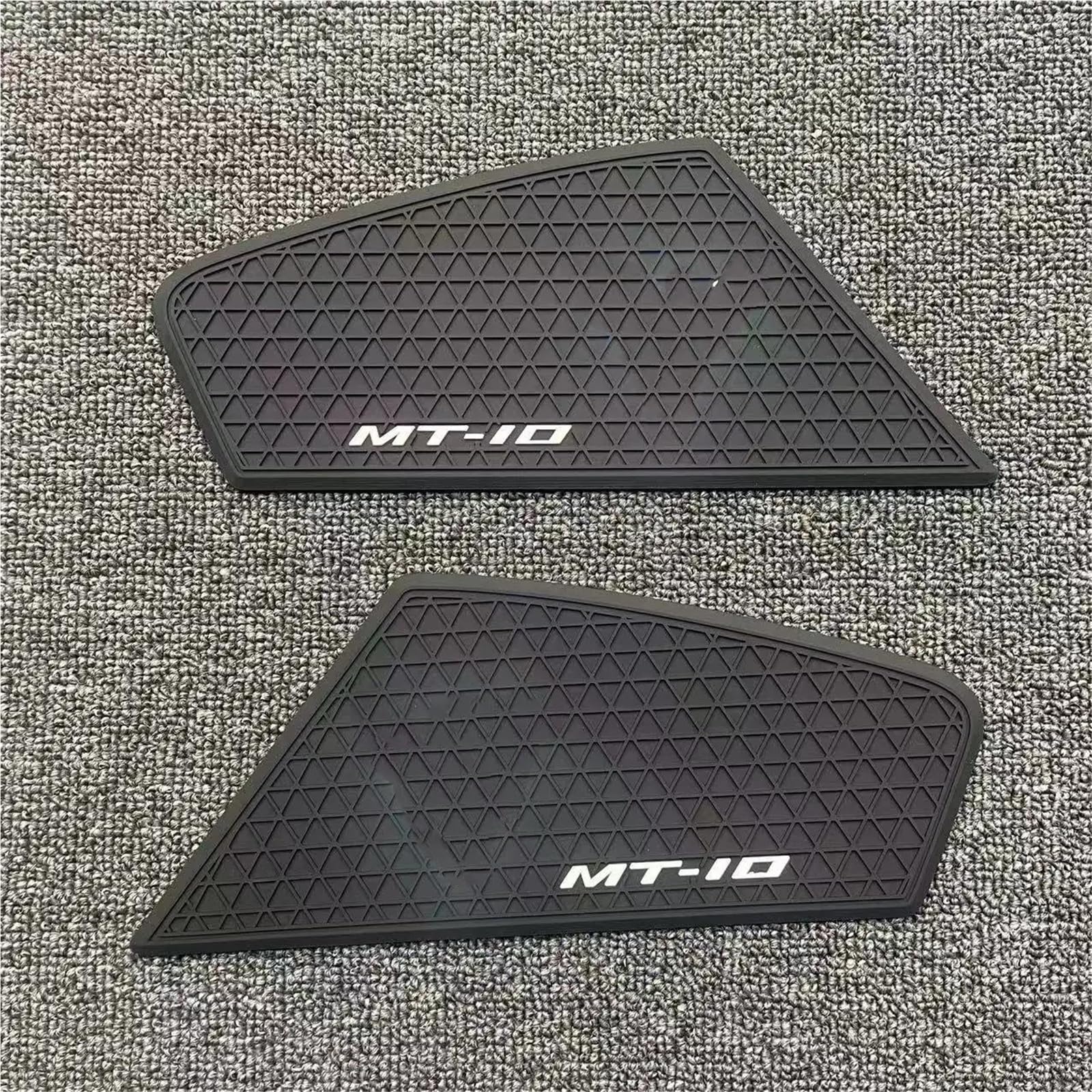 Dtsgcx Black2 Motorcycle Tank Traction Pad Sticker Gas Grip Protector For Yamaha Mt-10 Mt10 2018-2023(Black2)