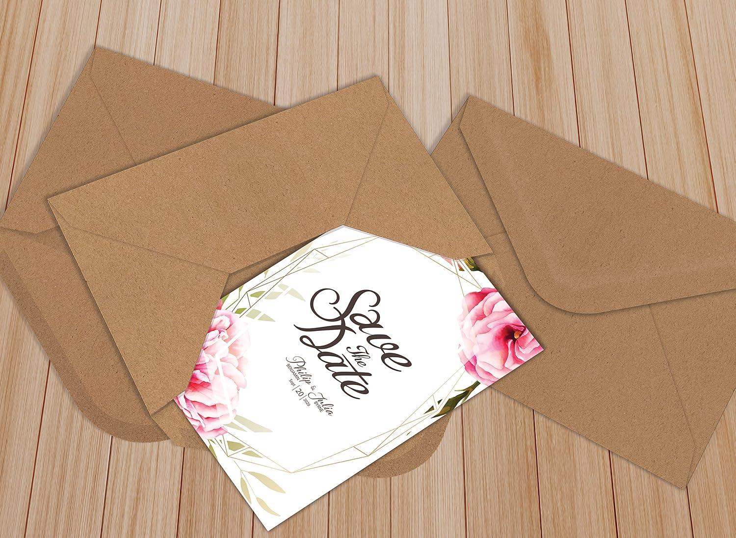 Kraft Mini Envelopes, 100-Pack, Strong 35 lb. Paper, Pointed Flap, Use with Gift Cards, Cash, RSVP Cards, Business Cards, Fits up to 3 x 5 Cards (Actual Size 3.25" x 5.25")