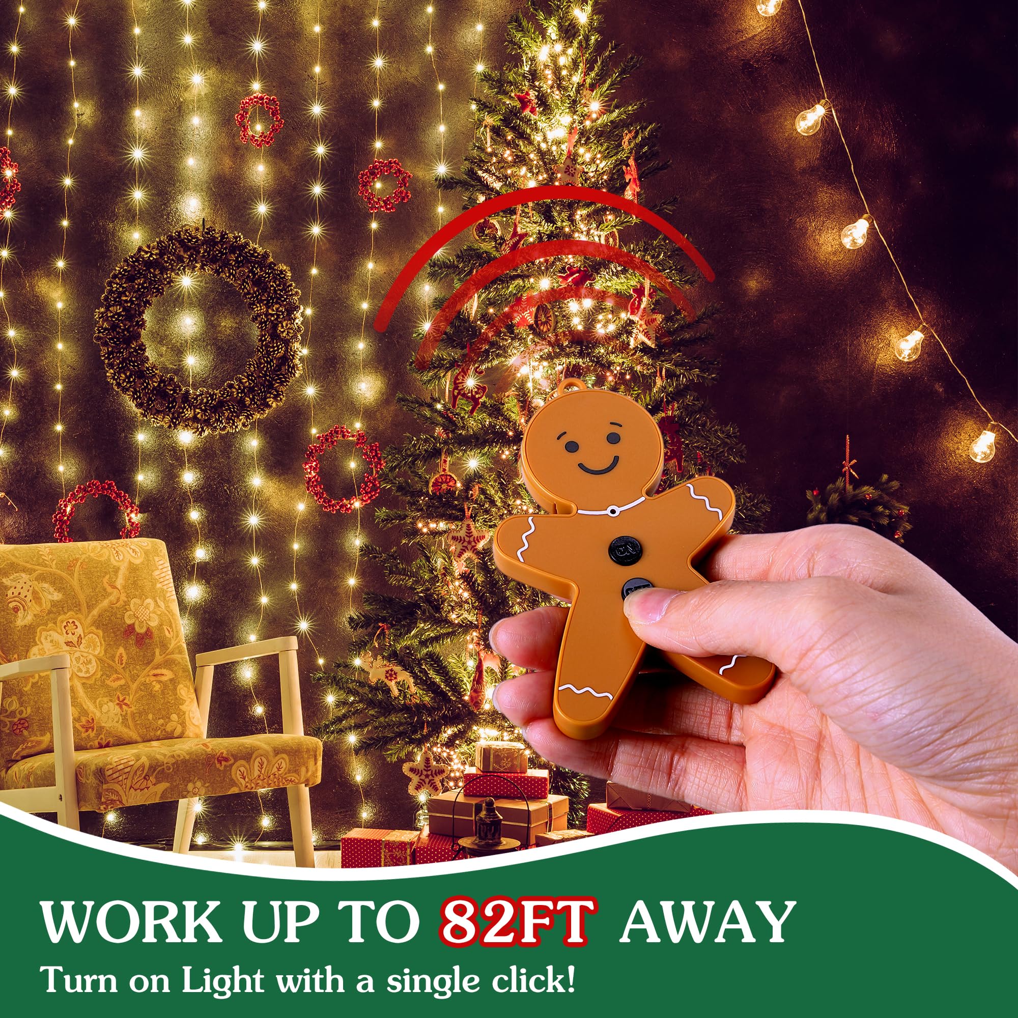 Snapklik.com : Enhon Wireless Remote Switch For Christmas Tree Lights ...
