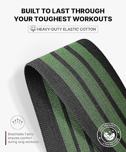 Miniatura 21 de DMoose Fitness Knee Sleeves for Weightlifting (Pair) 78” Knee Wraps for Joint Support, Squats & Powerlifting - Gym Brace Straps for Joint Stability