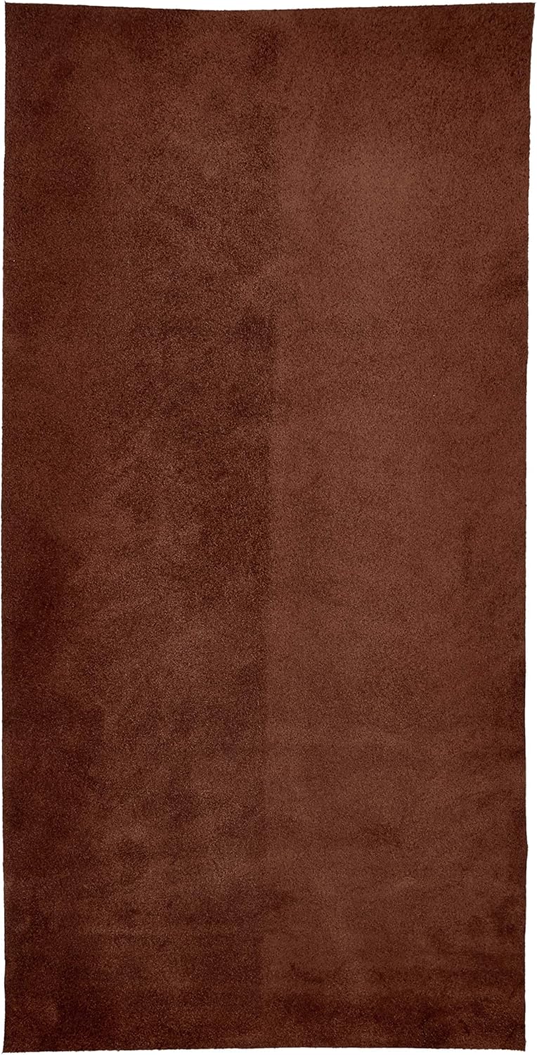 REED Leather HIDES - Cow Skins (12 X 24 Inches 2 Square Foot, Brown)