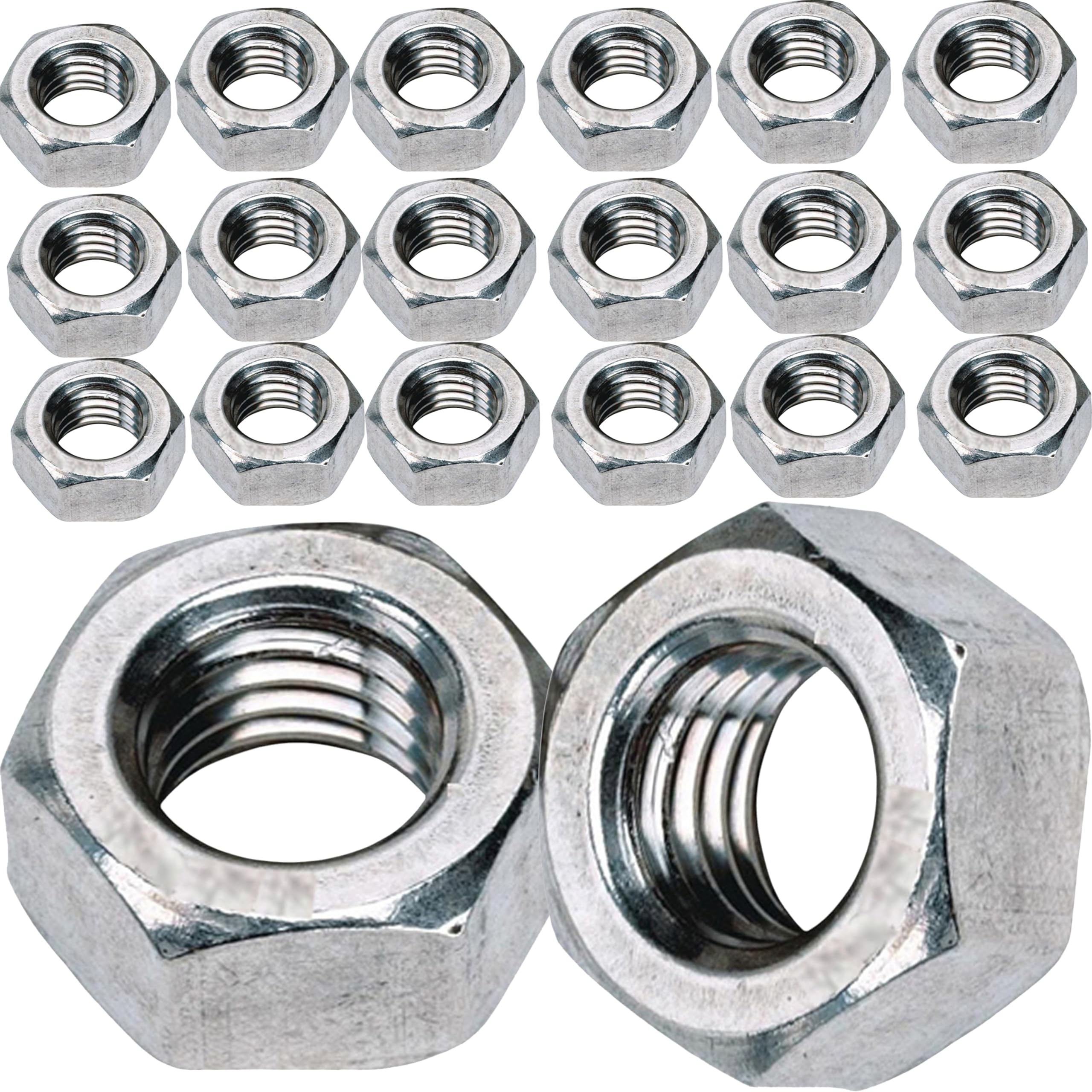 Dadi Esagonali, Autobloccanti Autofilettanti, Ciechi, Alettati AISI 316 A4 - Foto 5