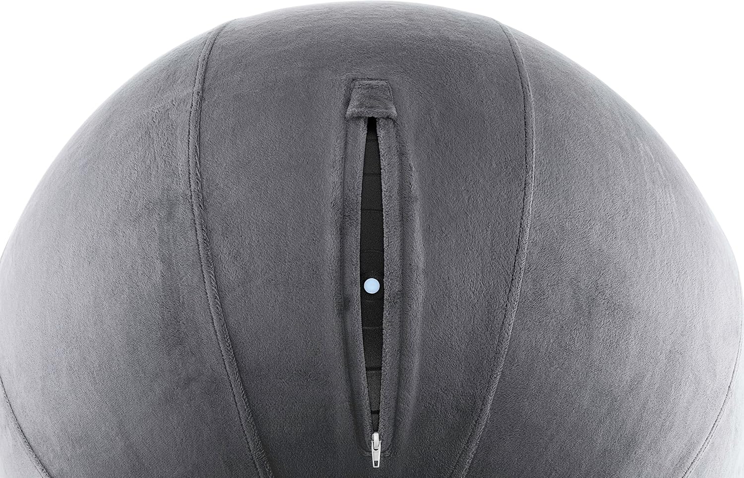 Husband Pillow Exercise Ball, Cover with Pump for Yoga, Pilates, Fitness Balance Stability, Office Ball Chair Seat. Soft & Slip Resistant, Pro Guide