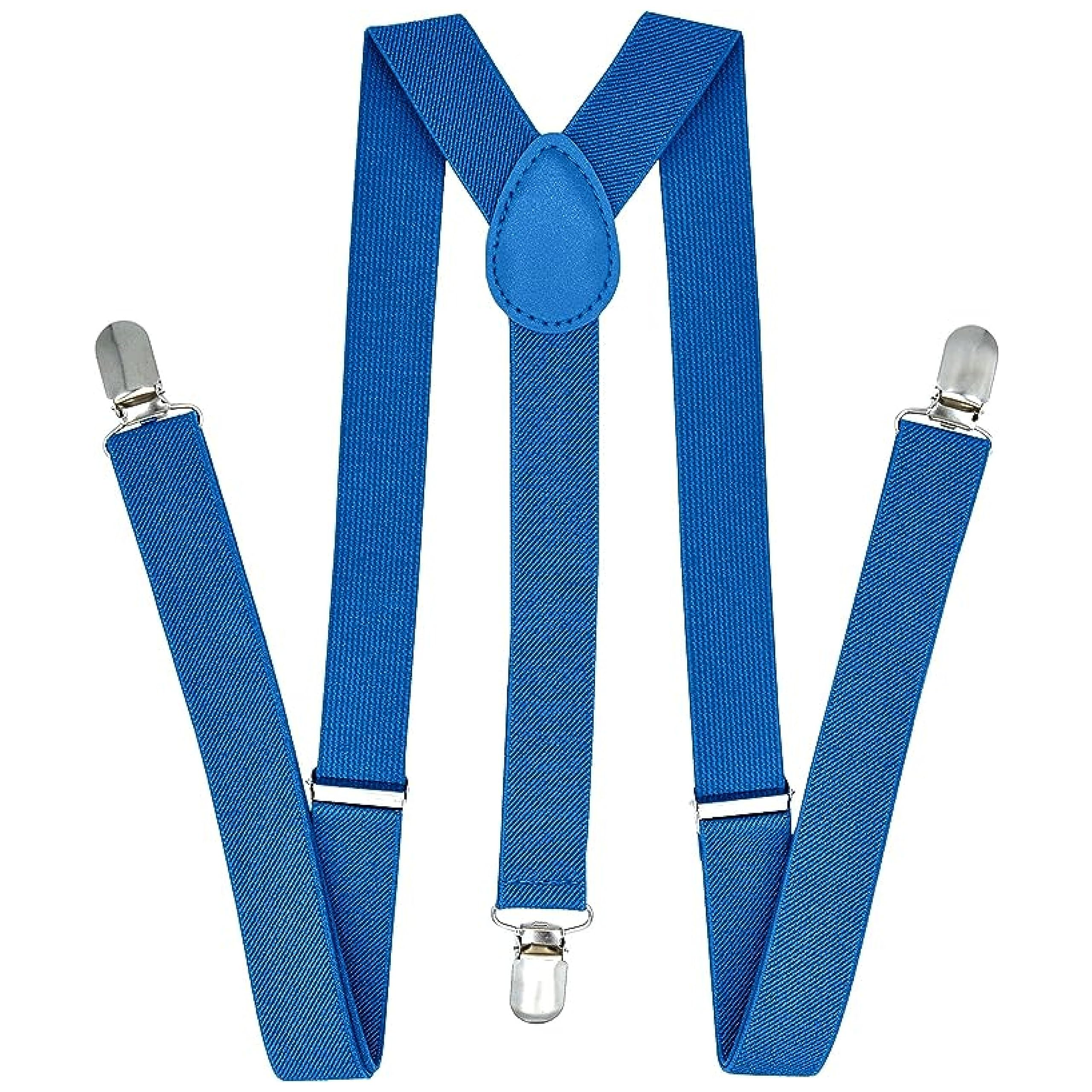 Lizzy Slim Adjustable Braces (Royal Blue)