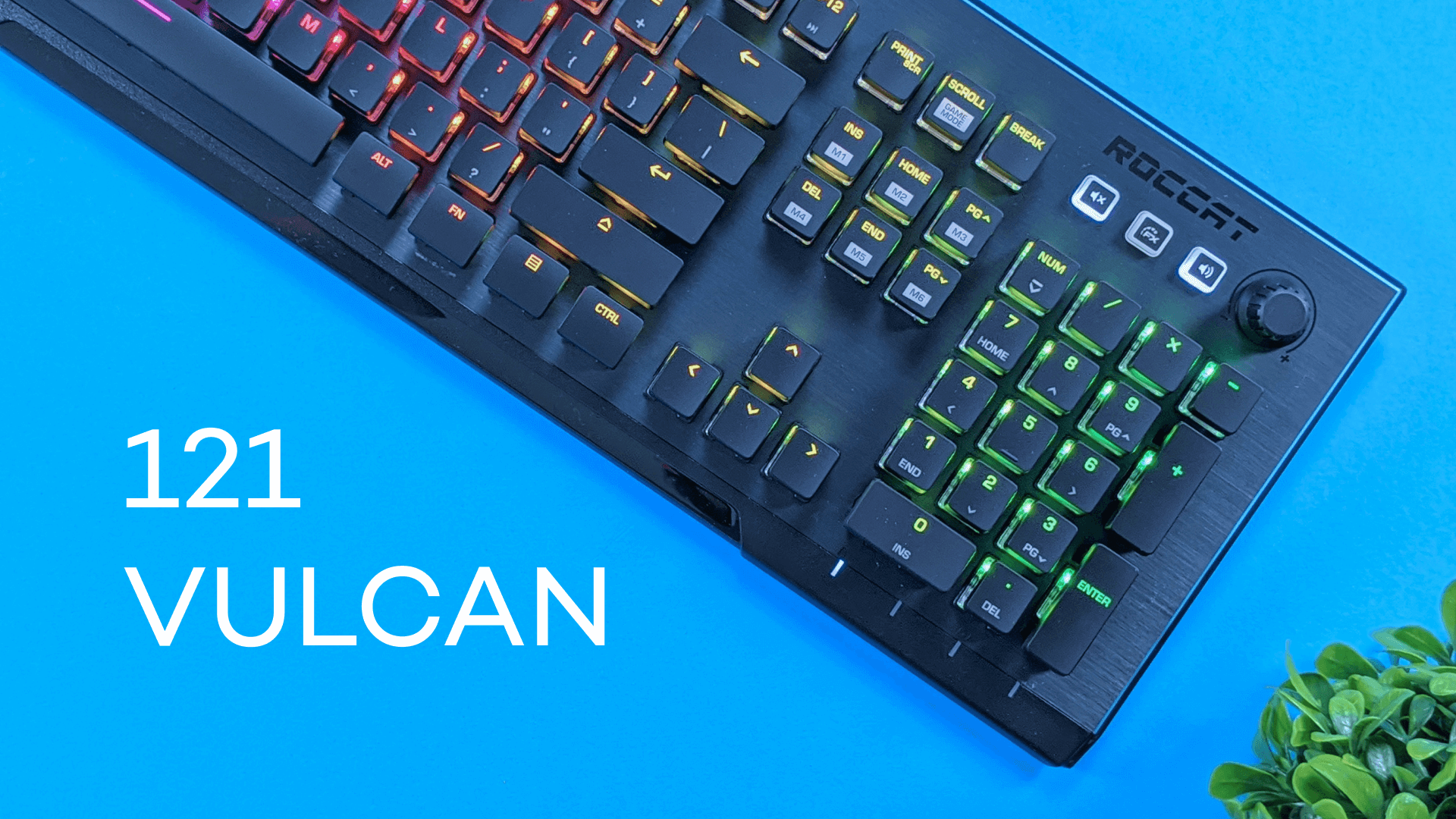 Watch Roccat Vulcan 121 Aimo Mechanical Keyboard - Review on