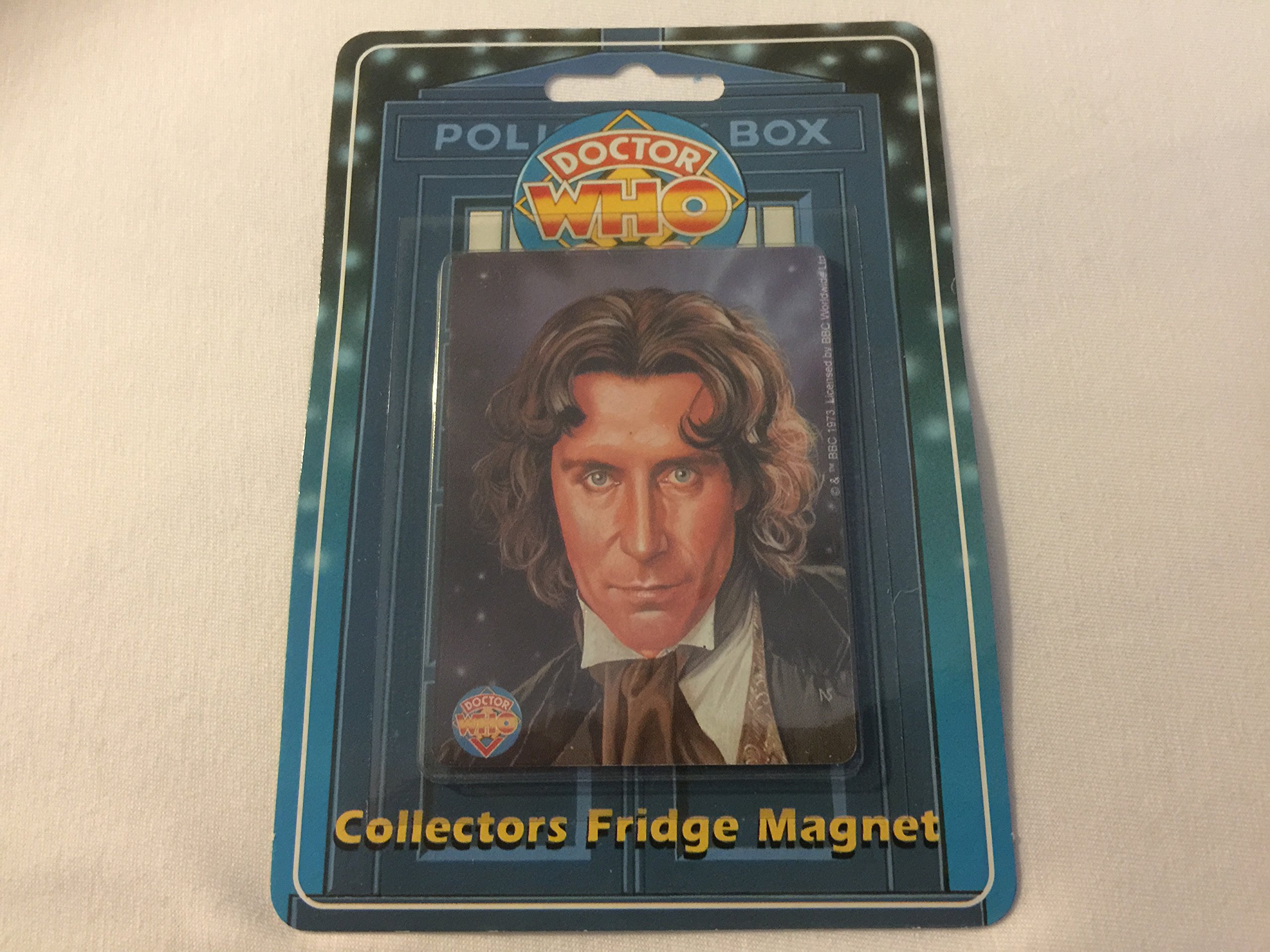 Doctor Who Collector's Fridge Magnet Paul Mcgann