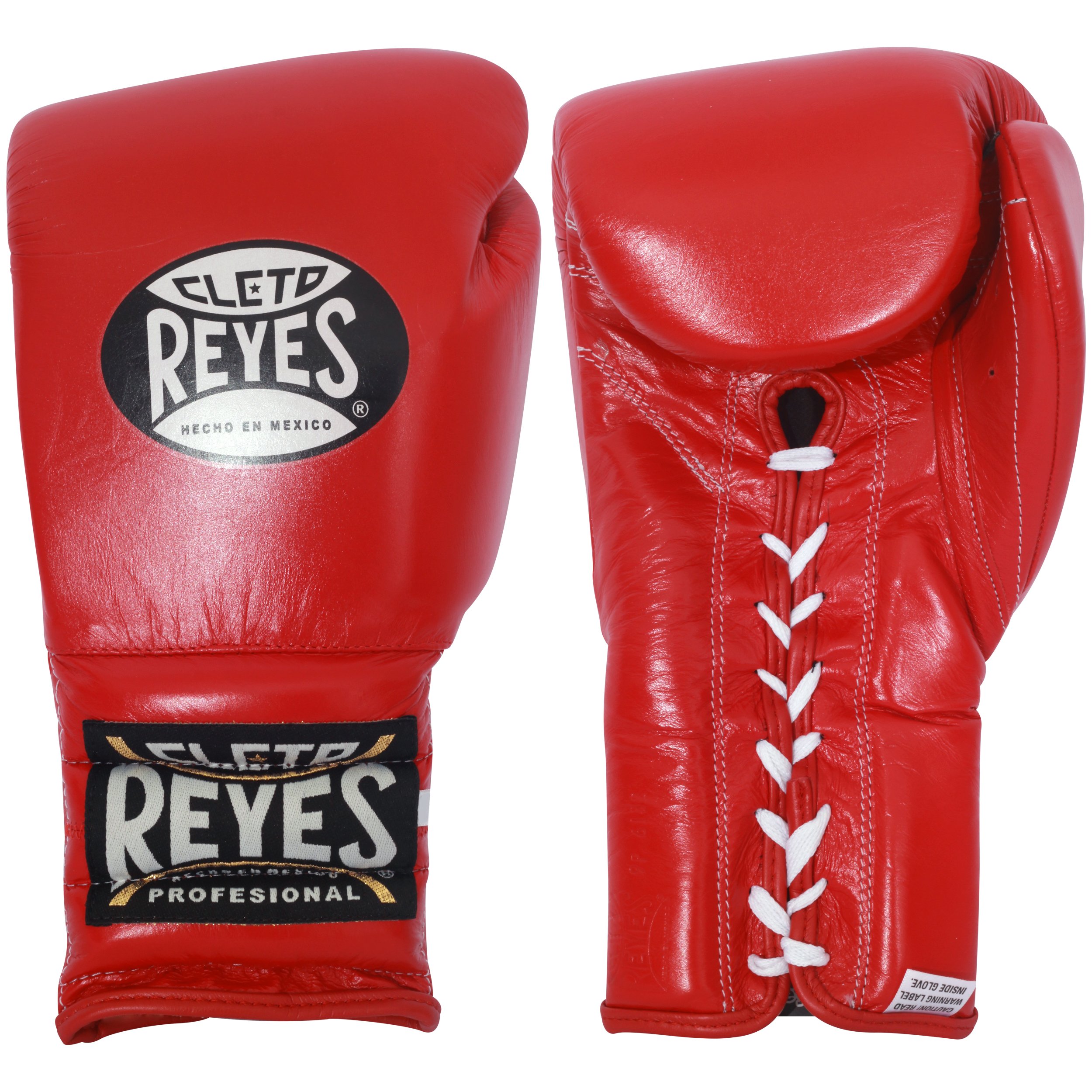 CLETO REYESグローブ Cleto Reyes Luvas de treinamento de boxe de renda, vermelhas, 473