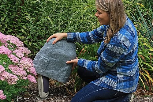 Vista 47 de Emsco Group Roca decorativa de paisaje ligera, de bajo perfil, granito, 2271 Granite