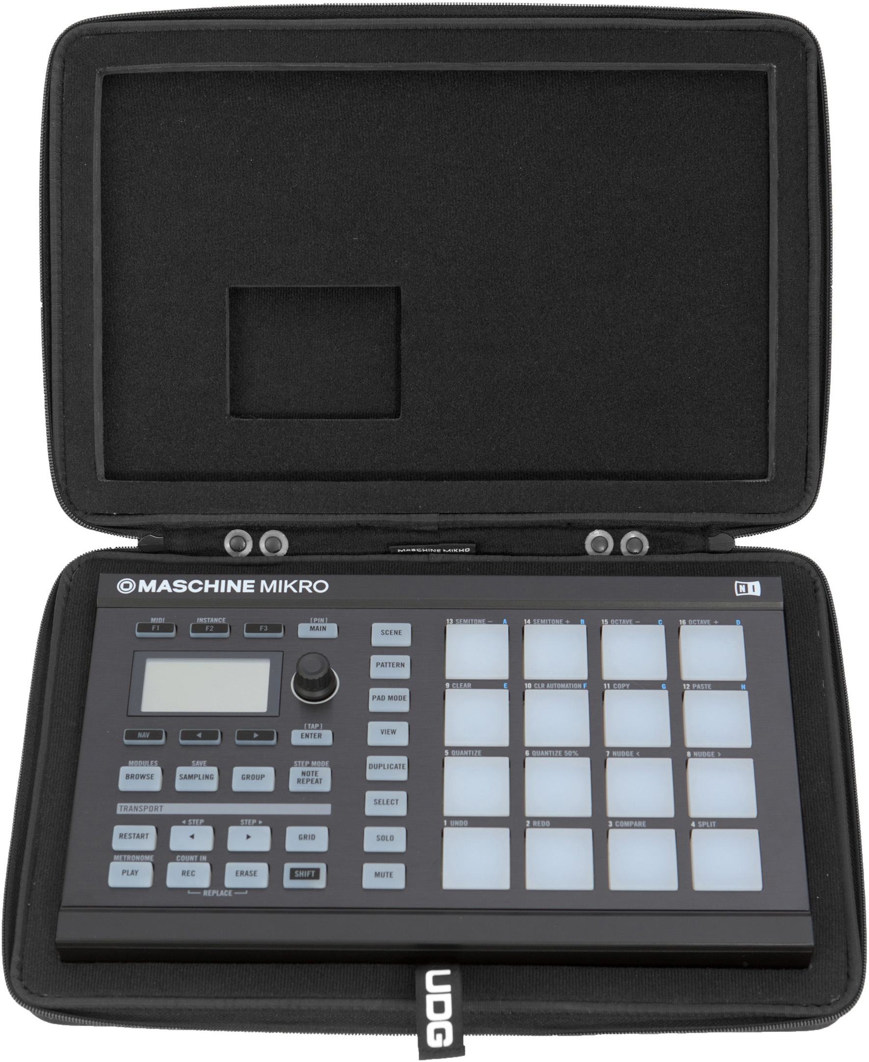 UDG Creator NI Maschine Mikro MK2 Hardcase Black U8417BL: Buy