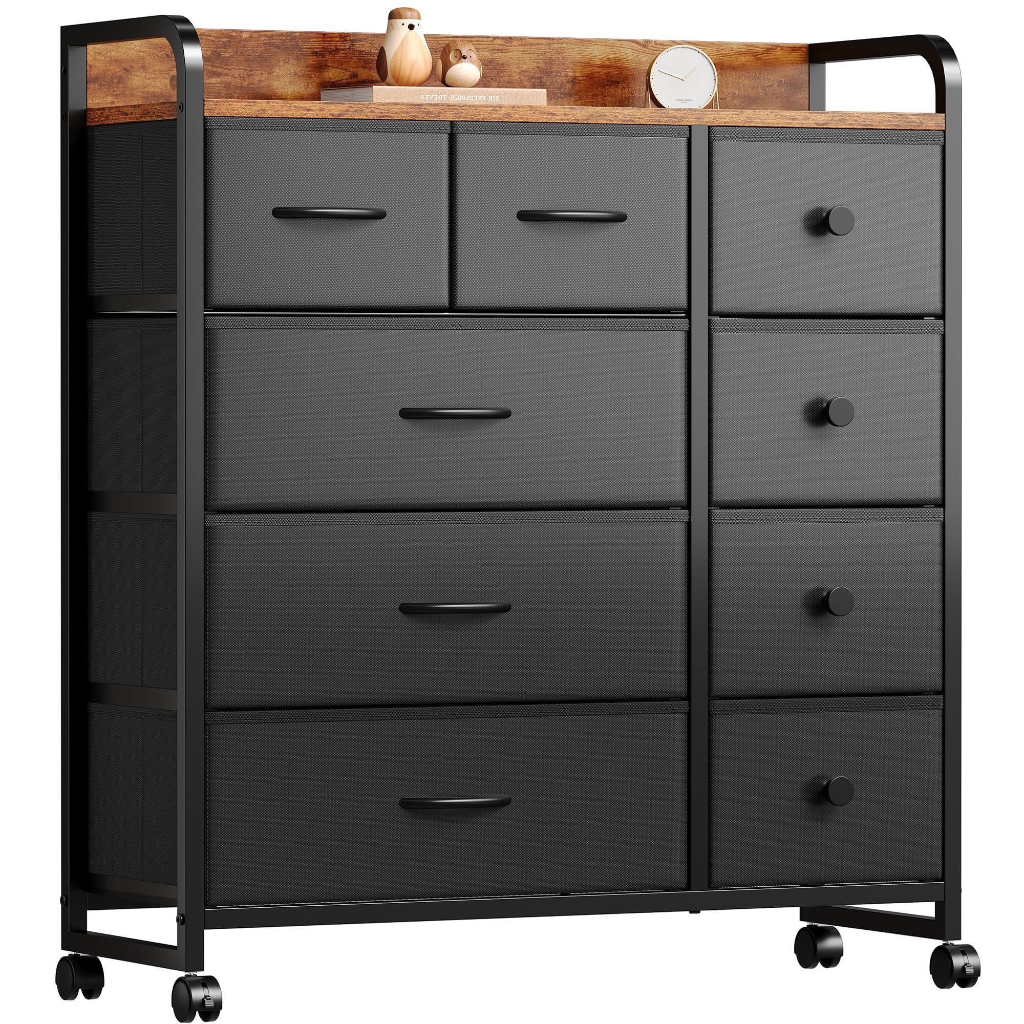 タンス 収納 チェスト 洋服収納 リビング収納 洋服タンス 木製天板付き Amazon｜YeTom タンス 収納 チェスト 洋服収納 おしゃれ 洋服タンス