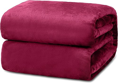 Hannah Linen Manta de forro polar individual  Manta de felpa súper suave para cama  Manta ligera y cálida de microfibra polar mullida (60 x 80