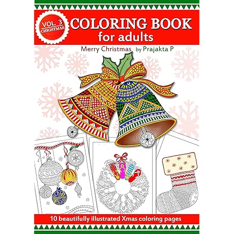 Merry Christmas Volume 03 : A Festive Adult Coloring Book