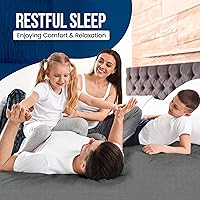 Vista 7 de Utopia Bedding Protector de colchón impermeable de tamaño completo, funda de colchón de rizo premium de 200 GSM, funda de cama suave y transpirable