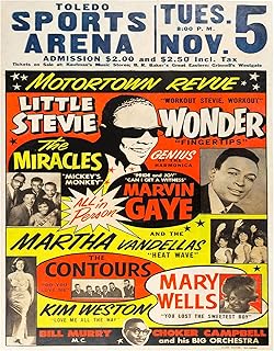 Vintage Motown Concert Poster 11x14 - African American Wall Art - Soul Music Legends Music History Print - Black Culture Wall Decor - Retro Room Decoration - Soul R&B Collectible Art Print