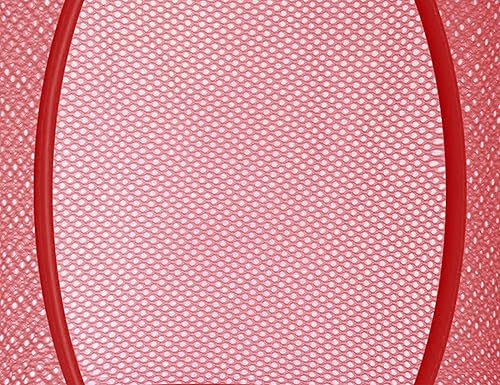 Miniatura 44 de Libeder Organizador de bolsas de almacenamiento de malla para colgar y ahorrar espacio, organizador de almacenamiento plegable con 3 compartimentos