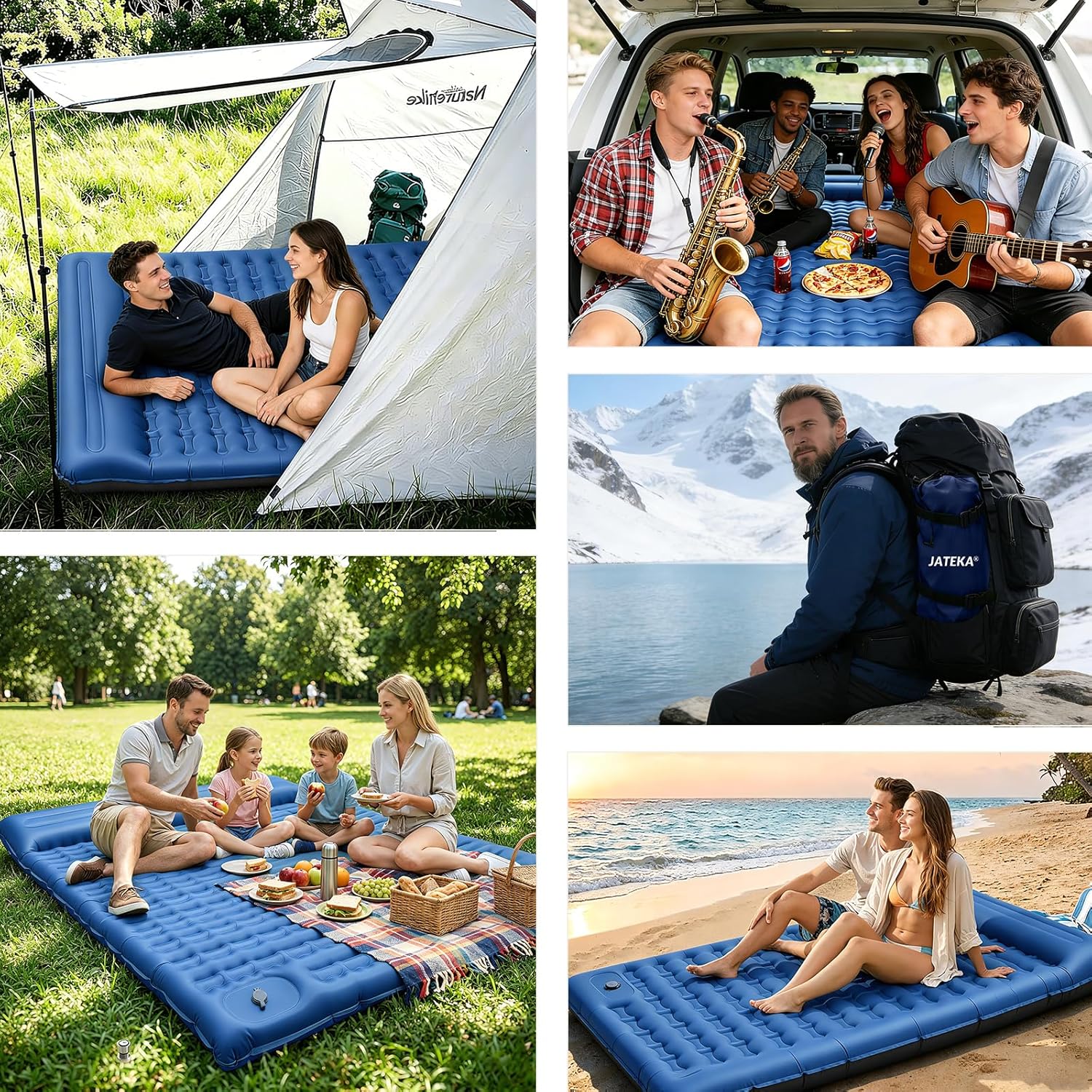 Die besten Camping Schlafmatten: Klymit & JATEKA im Vergleich 12 JATEKA 12 cm Double 200x132