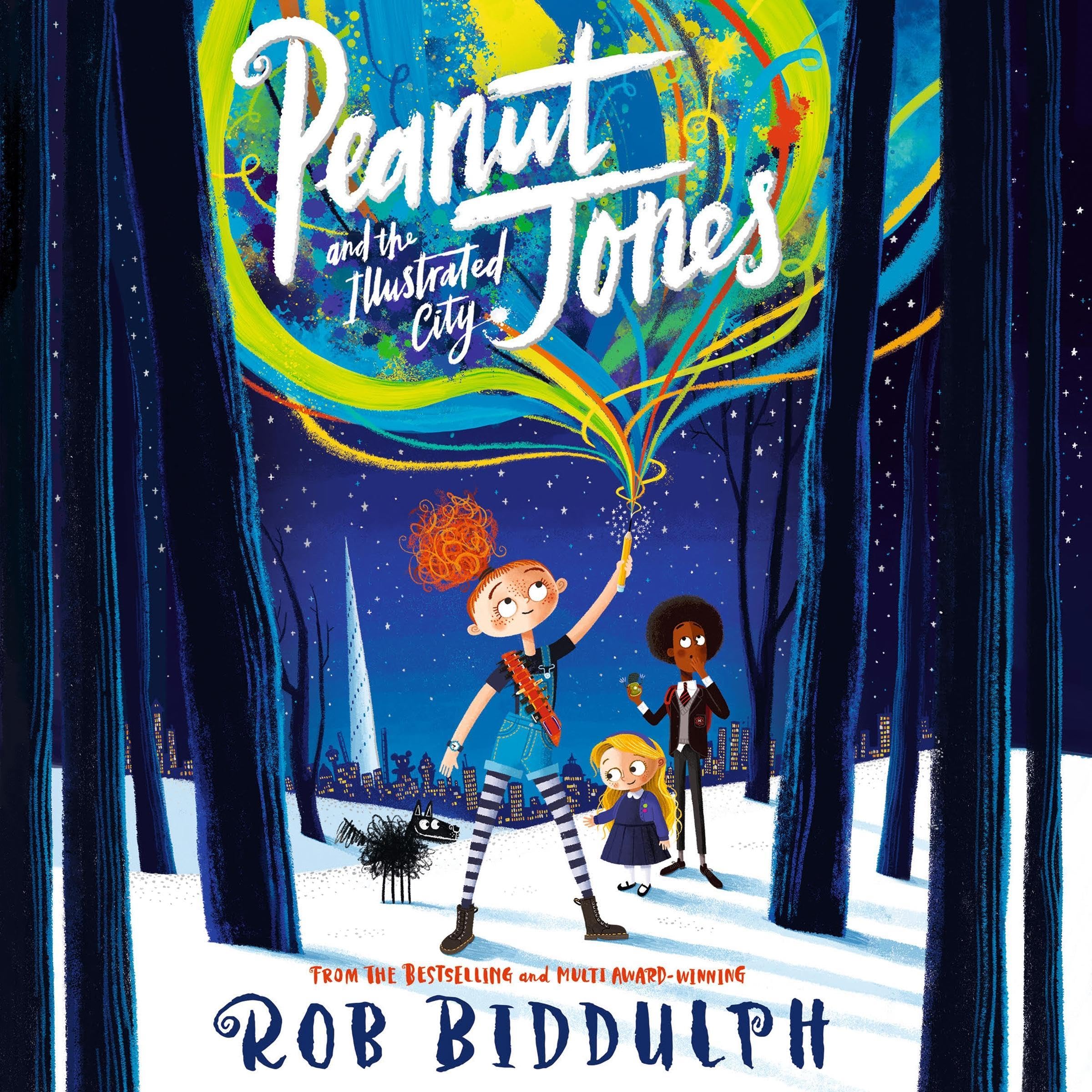 Cover art for Peanut Jones and the Illustrated City