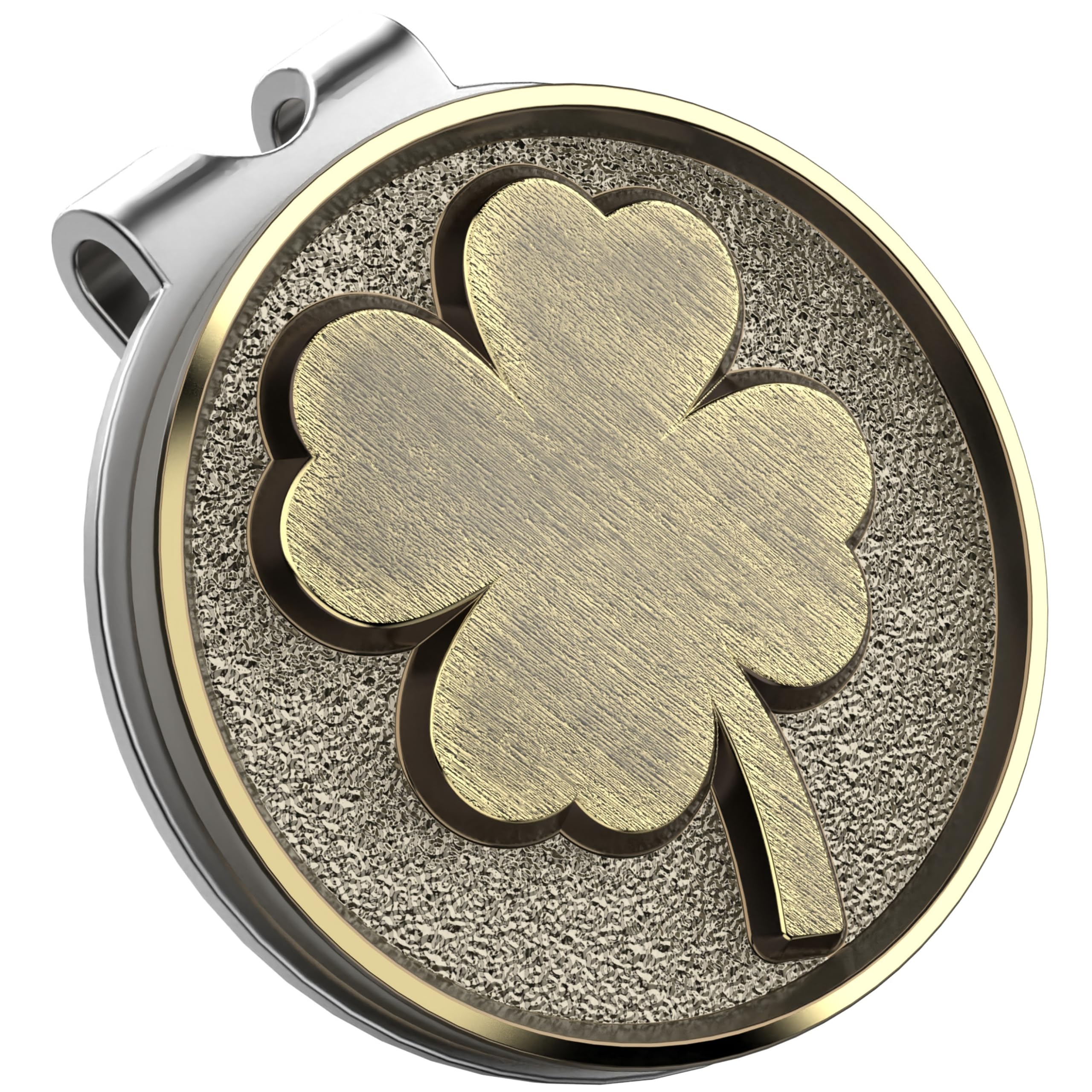 Sponsored Ad - Lucky 4 Leaf Clover Golf Ball Marker and Magnetic Golf Hat Clip | Putting Green Golf Accessories for Men and Women | Unique Shamrock Golf Balls Marker Gift | Ideal Gift Ideas