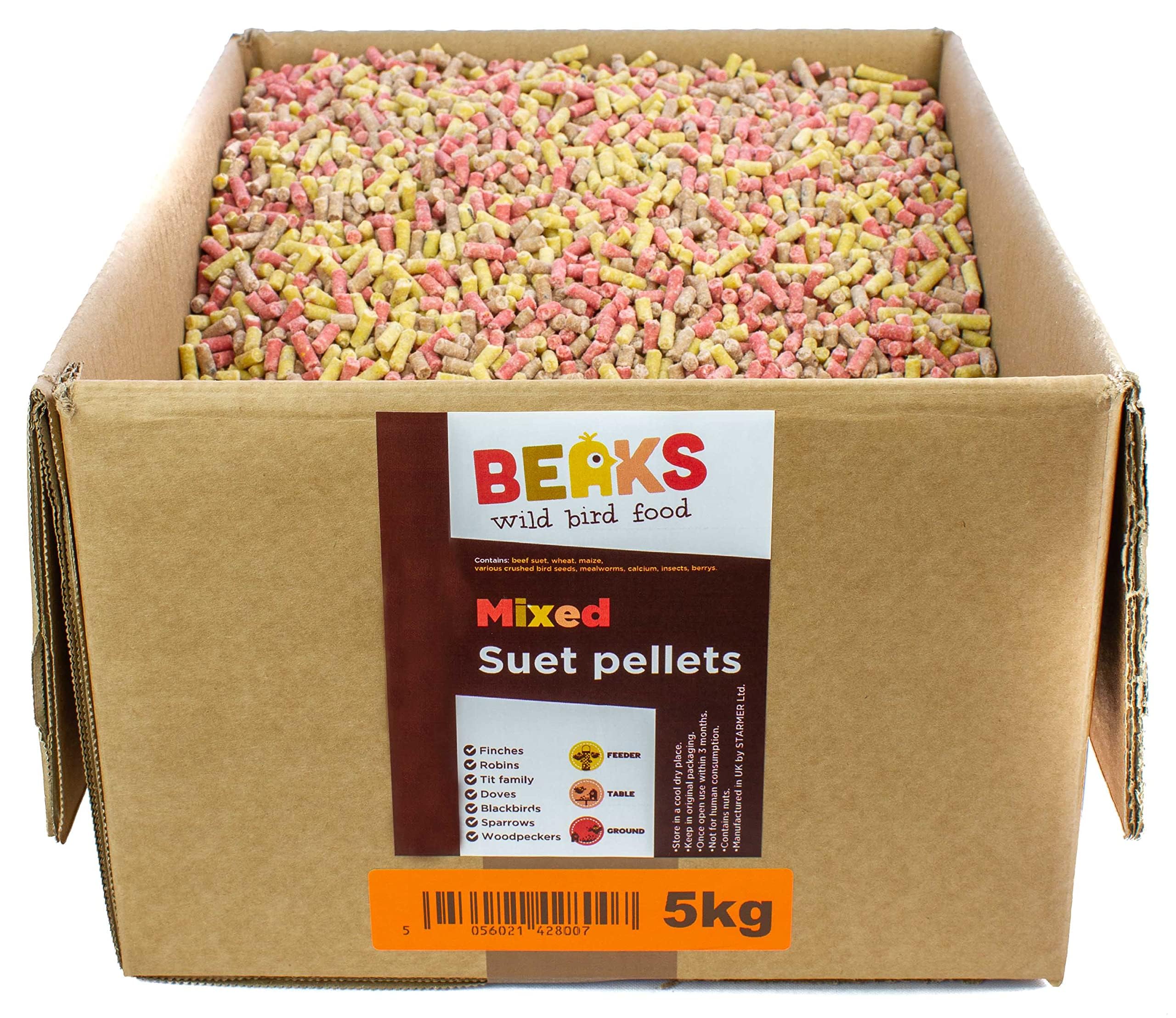 MIXED/suet feed pellets / 5kg