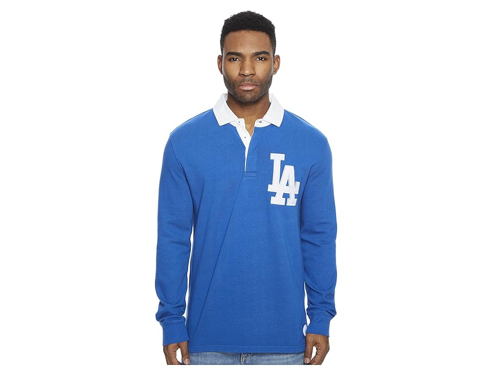 

Levi's(r) Mens La Dodgers LSC Rugby Solid Shirt (Blue) Men's Clothing
