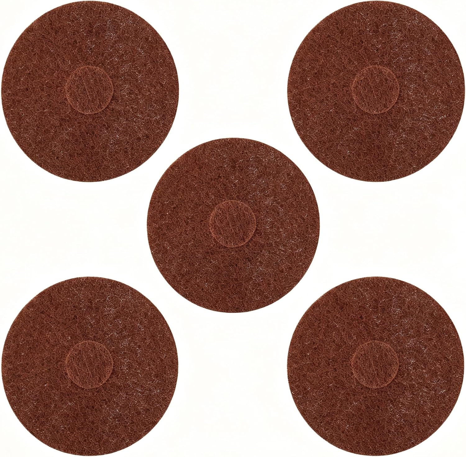 12" Cleaning Scrub Pads for Oreck Orbiter ORB550MC Hard Floor Machine,5 PCS Commercial Orbiter Scrubbing Pads for Deep Cleaning Grime and Stripping Hard Floors,with Silicon Carbide Grit Scouring Disc