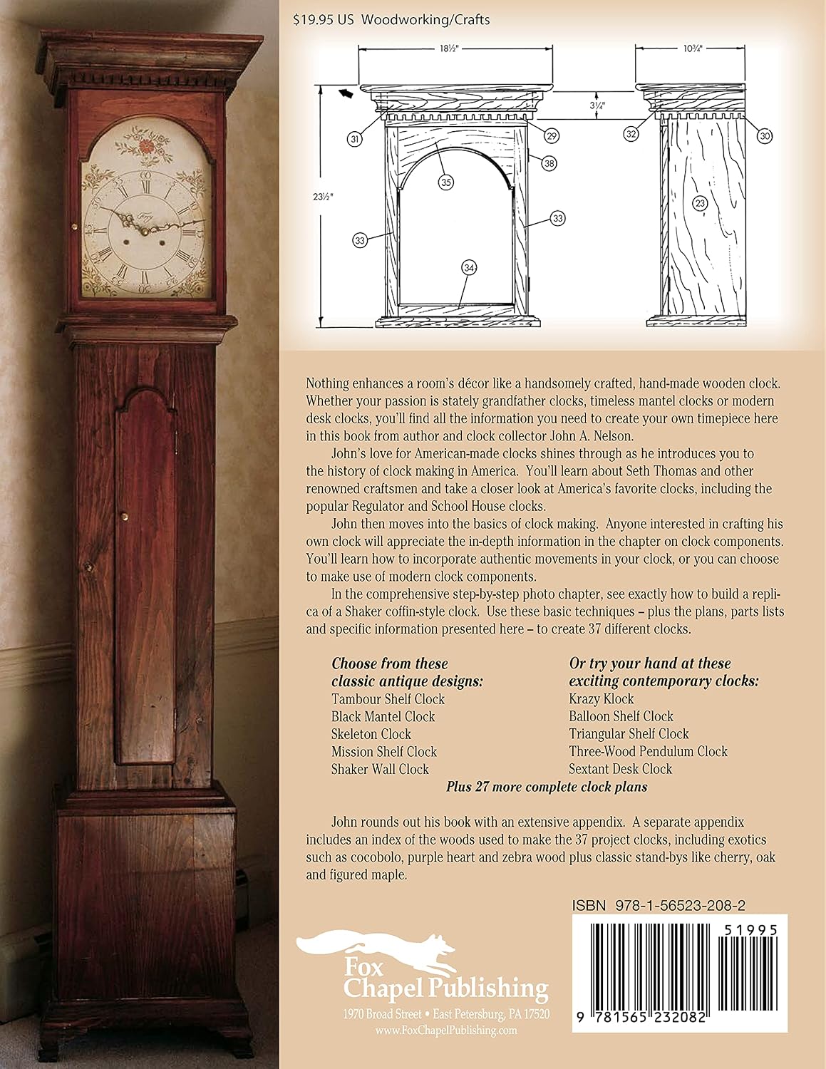 Complete Guide to Making Wooden Clocks 2nd edition: Traditional, Shaker & Contemporary Designs