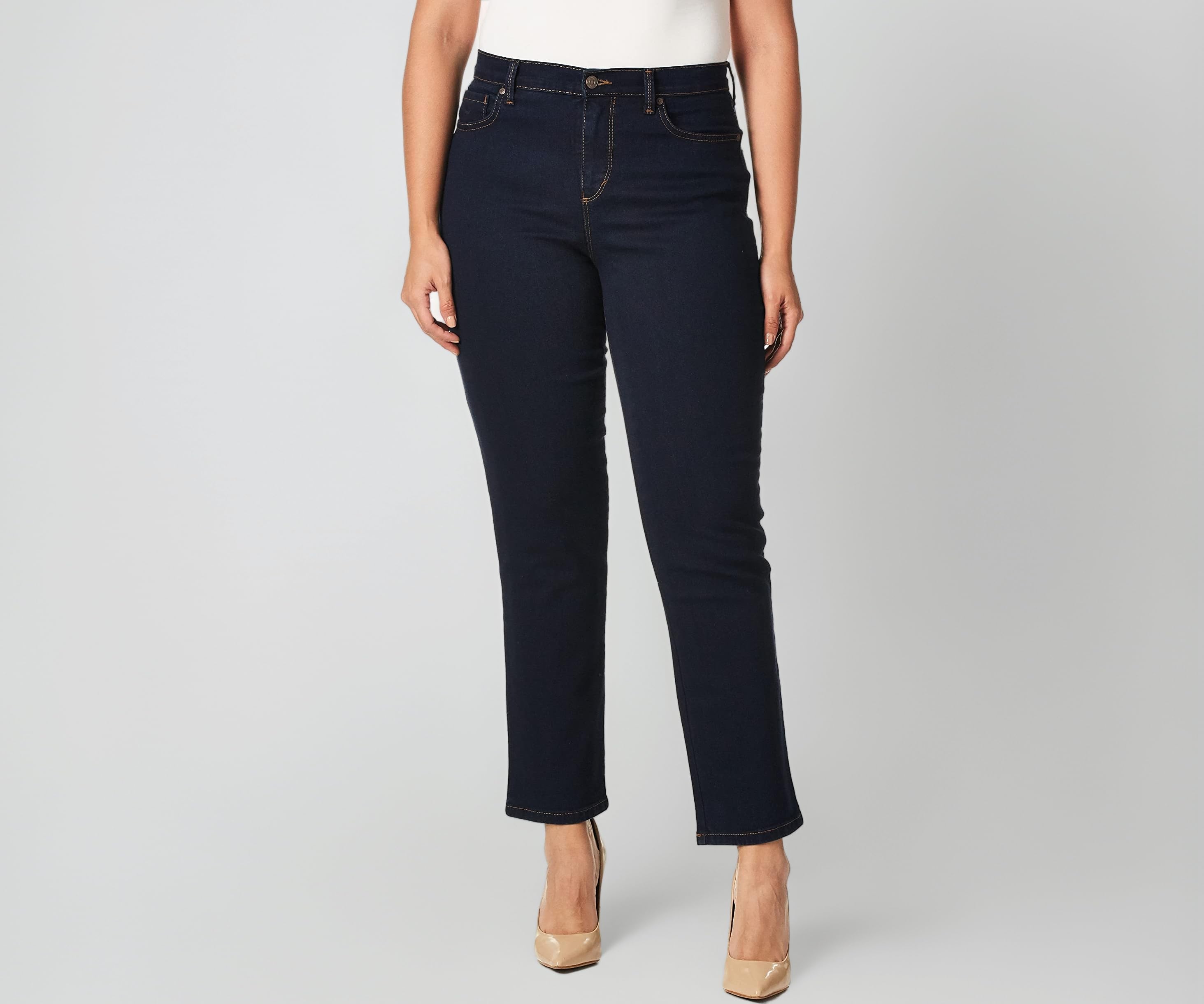 Gloria Vanderbilt Women's Amanda Classic High Rise Tapered Jean