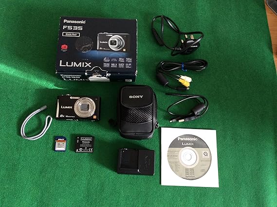 Panasonic LUMIX DMC-FS35/DMC-FH25 16.1MP Digital Camera - Black For