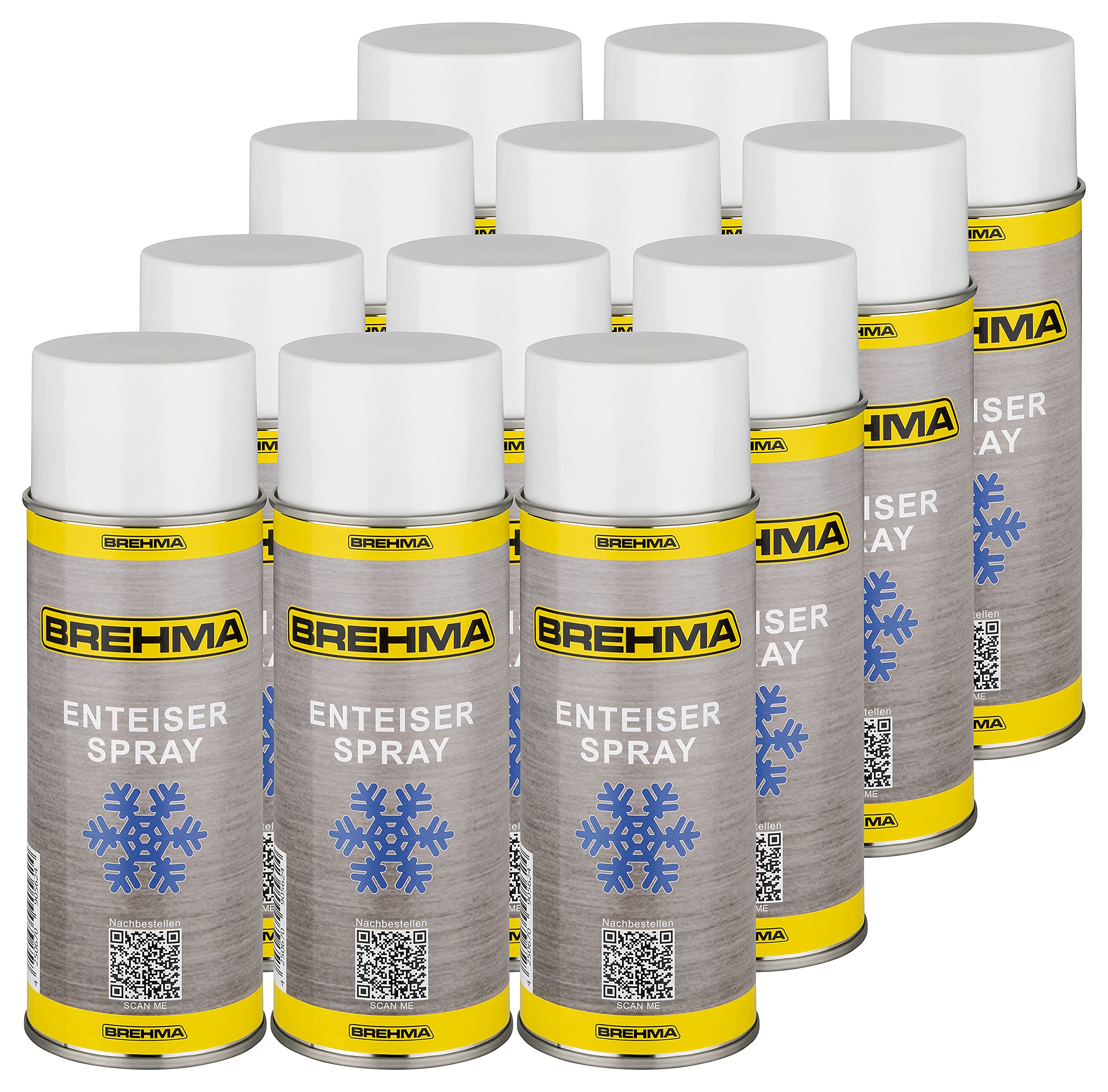 24x BREHMA Enteiserspray 400ml Entfroster scheibenfrei Frostschutz Scheibe mit Griff