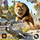 Angry Lion Survival: Wild Game