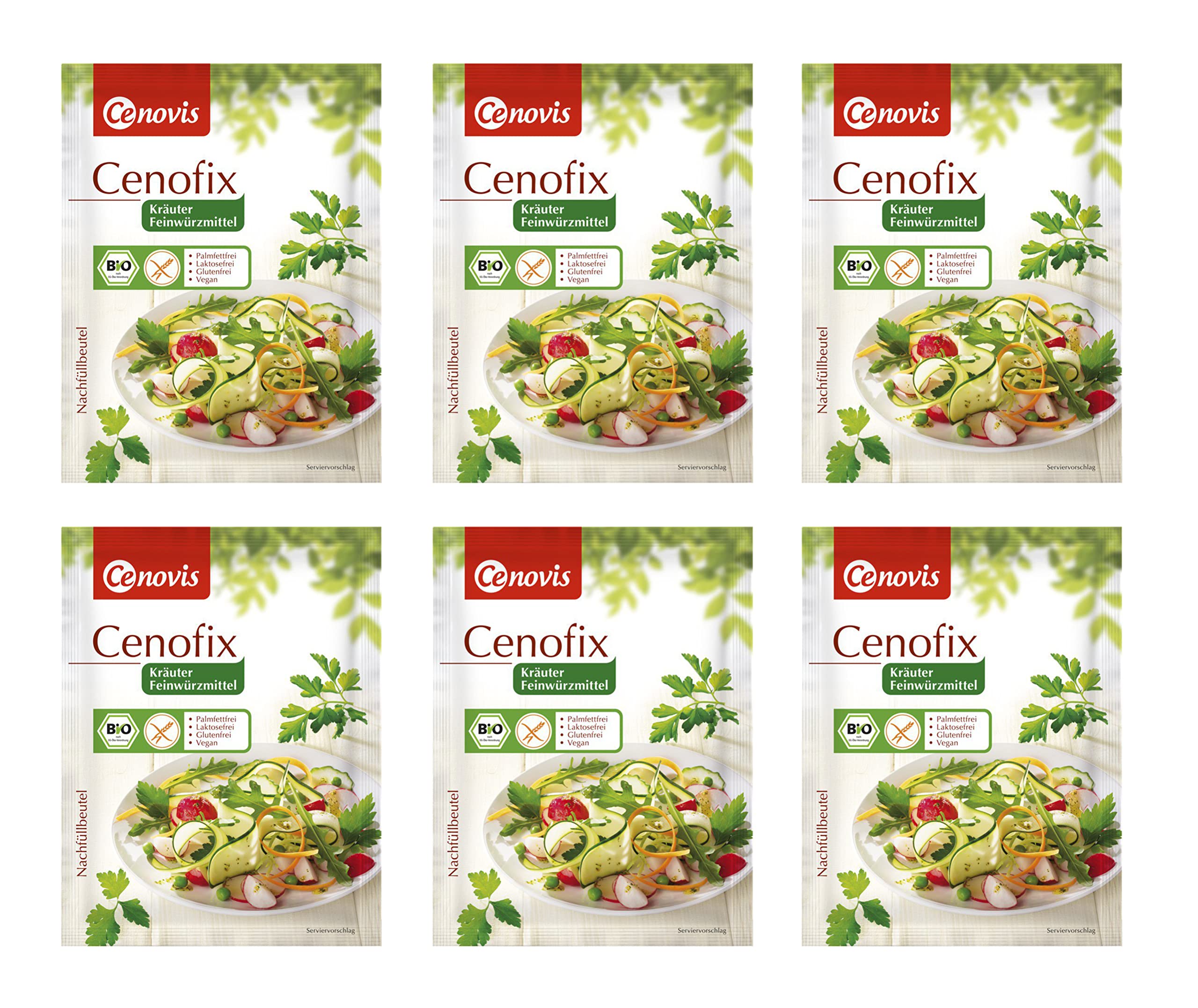Cenofix universell Kräuter bio Nachfüllbeutel 6x60g