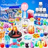 Kuovei Science Kit for Kids,120 Science Lab Experiments,Scientist Costume Role Play STEM Educational Learning Scientific Tools,Birthday Gifts and Toys for 6 7 8 9 10-12 Years Old Boys Girls Kids