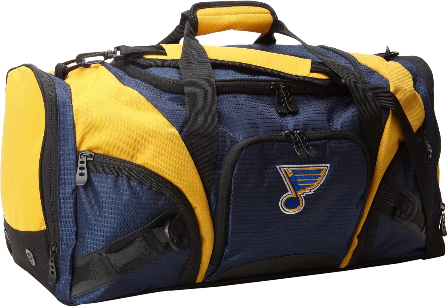 NHL San Jose Sharks Two Color Duffle Bag : Amazon.co.uk: Sports & Outdoors