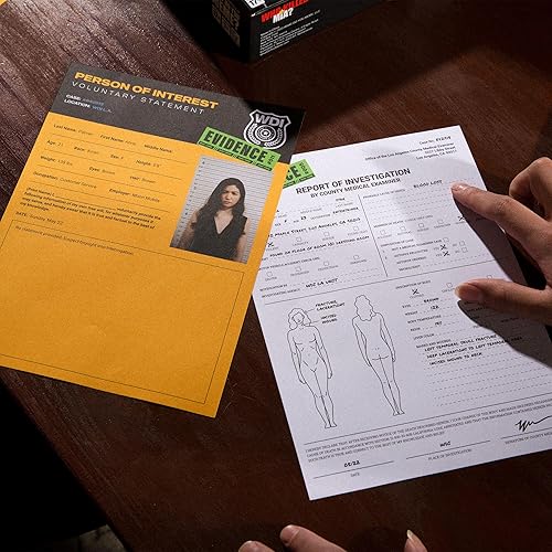 Miniatura 6 de What DO You Meme Quién mató a Mia un moderno juego de misterio de asesinato Juegos de resolución de crímenes verdaderos para adultos, averigua quién