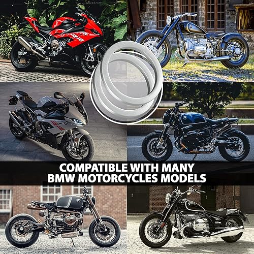 Miniatura 4 de AUTOMAJOR - 15 sellos de junta de arandela de drenaje de aceite, repuesto de 0.630in para motocicleta y automóvil BMW, OEM 07119963252, se adapta a