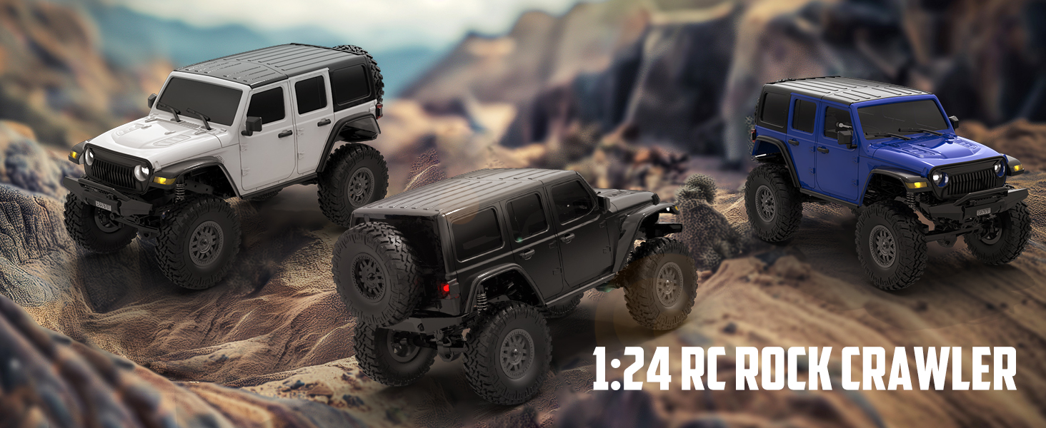 Racent4x4 1:24クローラー RACENT 1/24 RC Crawler 4WD Off Road All