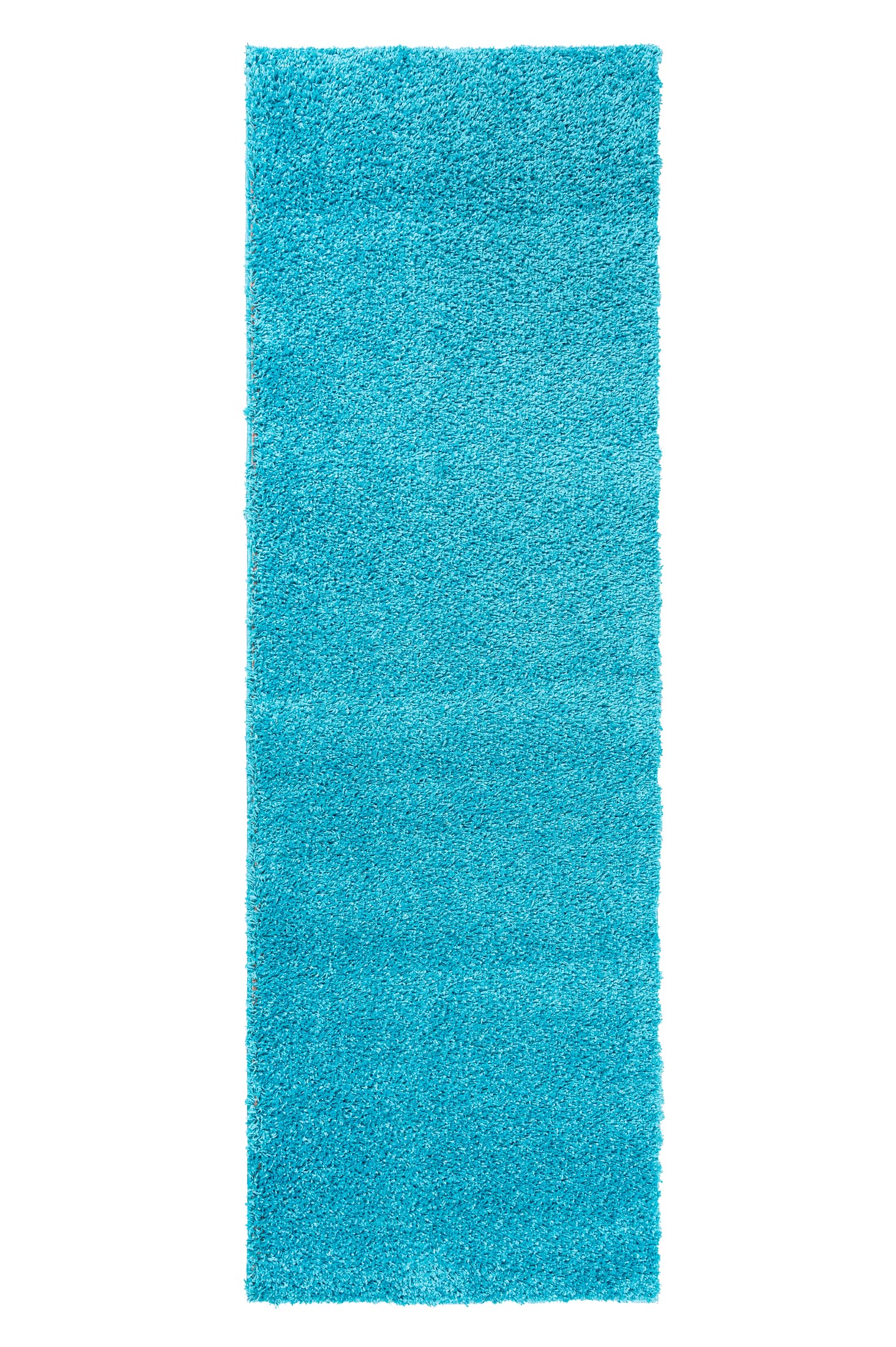 Mazovia Tappeto Lavabile a Pelo Longo - Shaggy Tappeto per Cucina Moderni - Tappeto Corridoio - Tappeto Passatoia Cucina - Tappeti Cucina - Turchese Acqua 100 x 250 cm