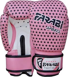 FARABI Kids Boxing gloves, Kids Boxing Gloves Junior Boxing Gloves Punching Mitt Kids Training Boxing Gloves for the kids age ranging between 3 to 8