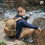 Padwa Lifestyle Professional Camera Backpack - Multipurpose Large Capacity Canvas Camera Backpacks