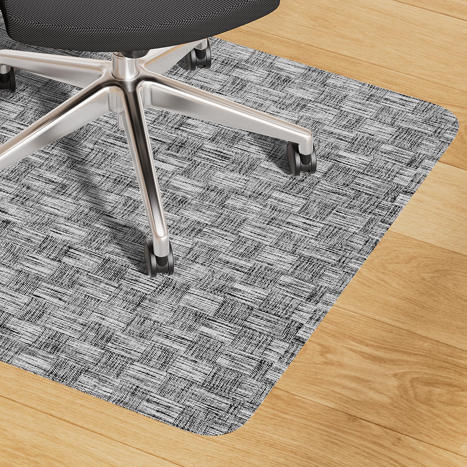 Yecaye Office Chair Mat for Hardwood Floor 30 x 48 Under Computer Desk Floor Protects for Rolling Chair