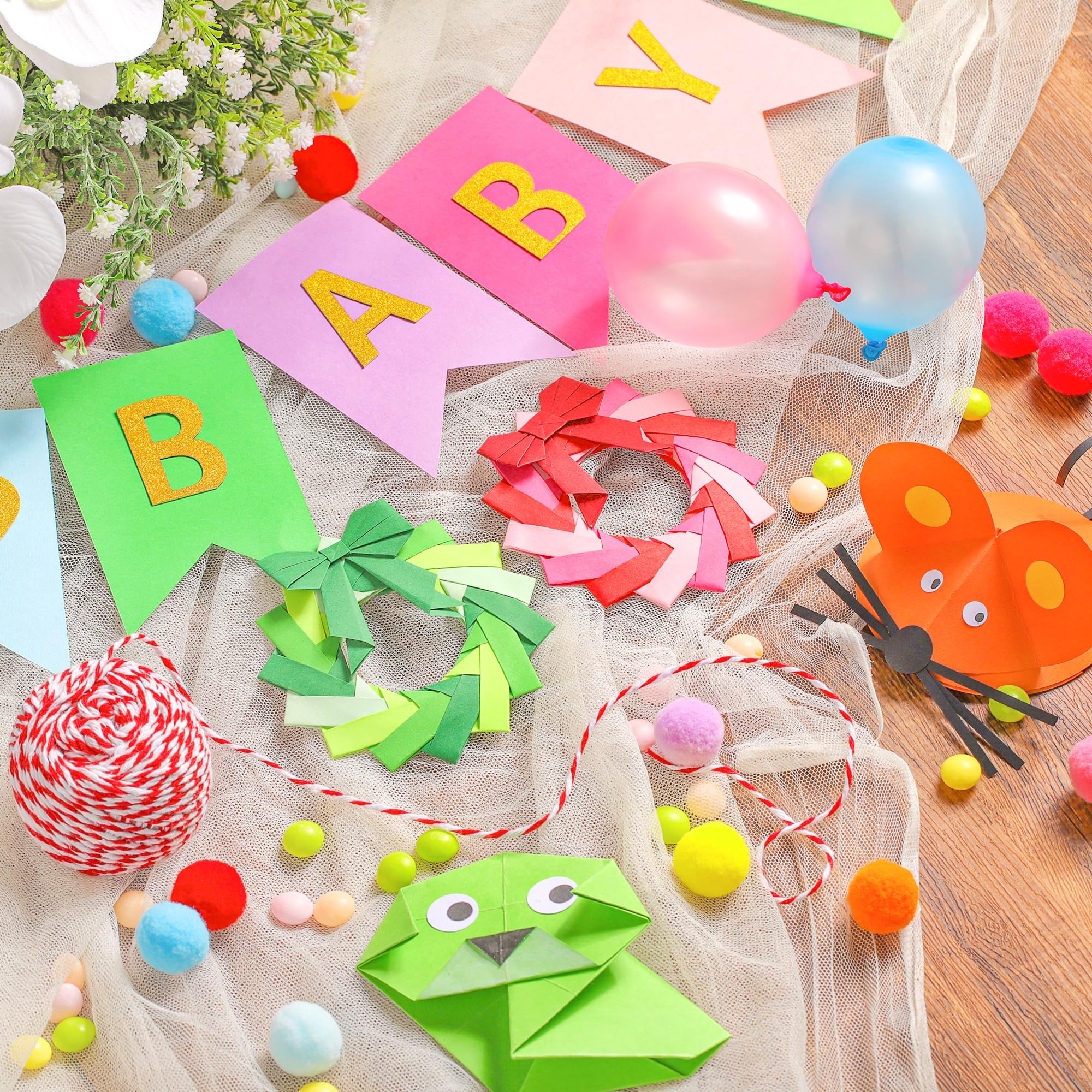 Papier Cartonné Coloré 80 Feuilles – 40 Couleurs, 30x30cm, 180 G/m² Pour Scrapbooking Et DIY